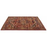 Red oriental carpet 200x300 cm antique