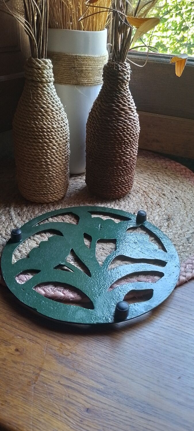 Vintage cast iron triflies