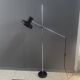 Metal floorlamp by J. Hoogervorst for Anvia Netherlands
