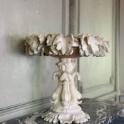 Grande coupe en albâtre Italie vers 1900