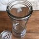 Glass apothecary jar