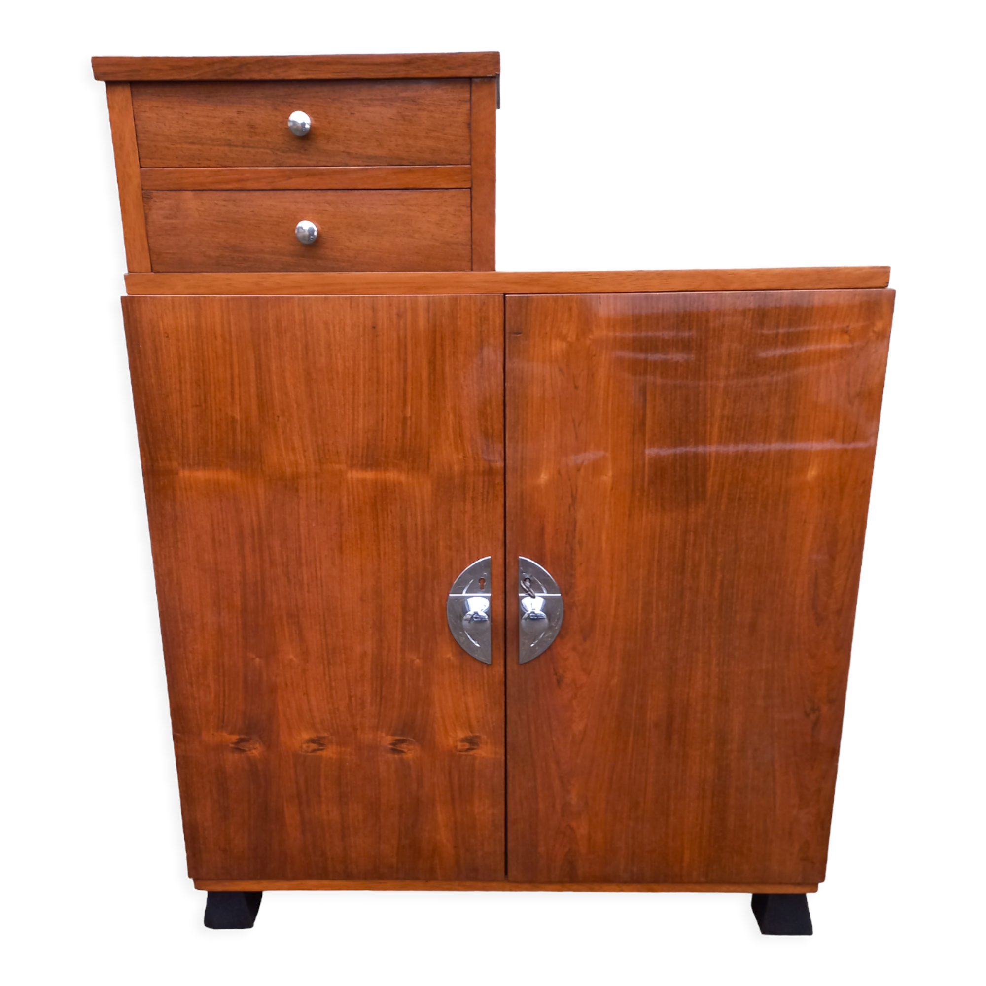 Art Deco rosewood bar cabinet