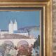 Oil Painting on Canvas Basilica of Saint Nicholas of Port Signed R Boulanger