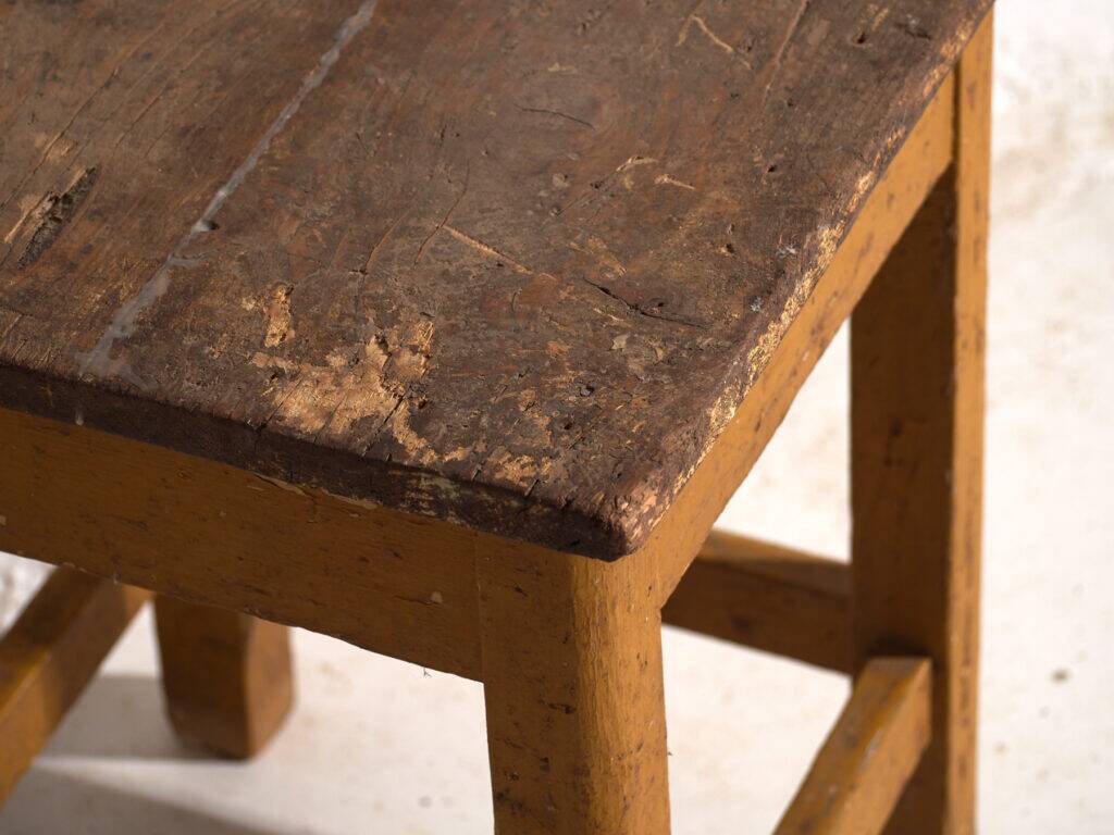 Antique pine bedside tables – Central Europe, circa 1940 #7