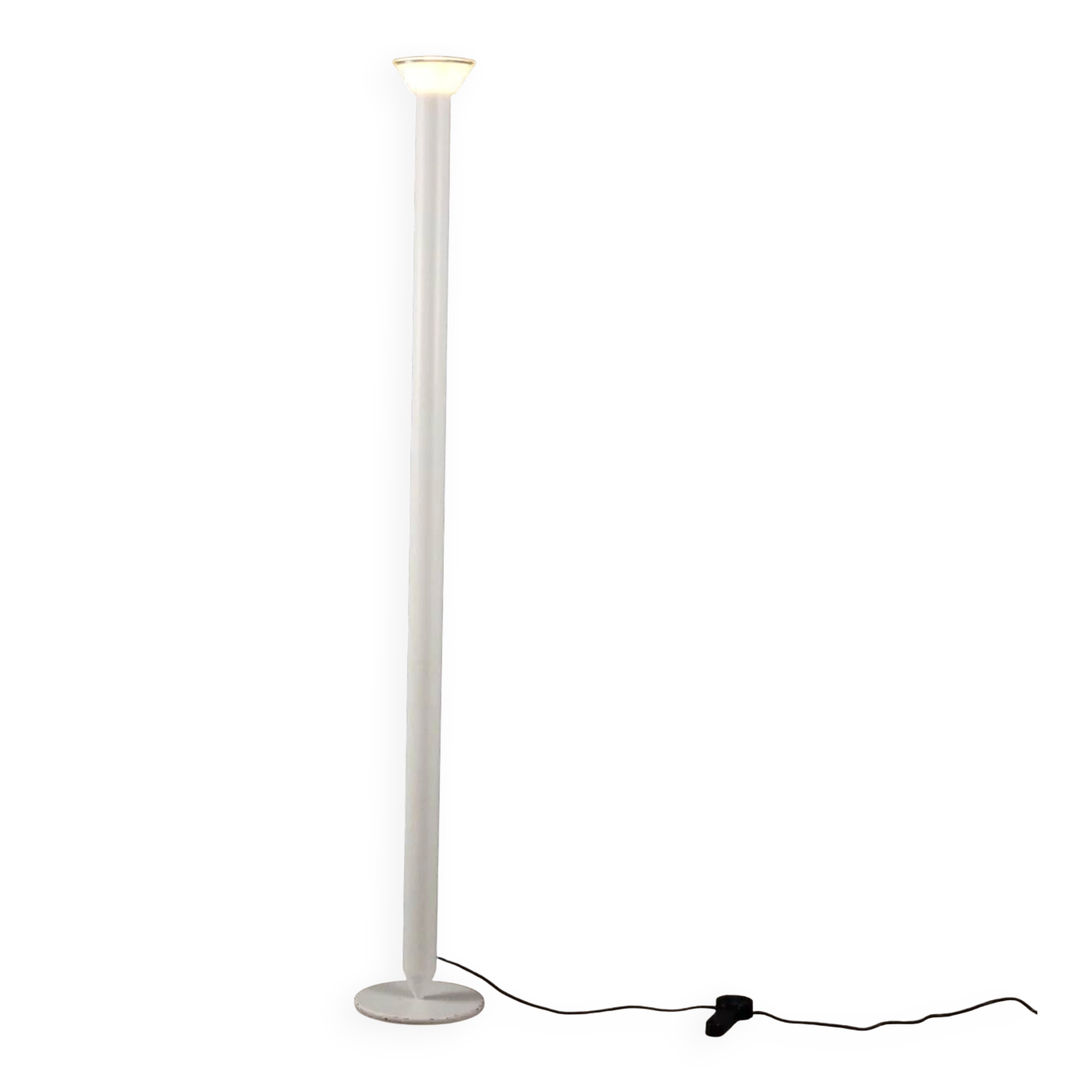 Vintage Murano glass floor lamp, Italian design 1980s-1990s