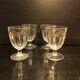 4 verres à eau