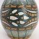 Vase en grés émaillé, art déco vers 1920, signé Kèramis, Charles Catteau
