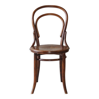 Bistro chair N°14 seat wood of Turpe Germany 1900