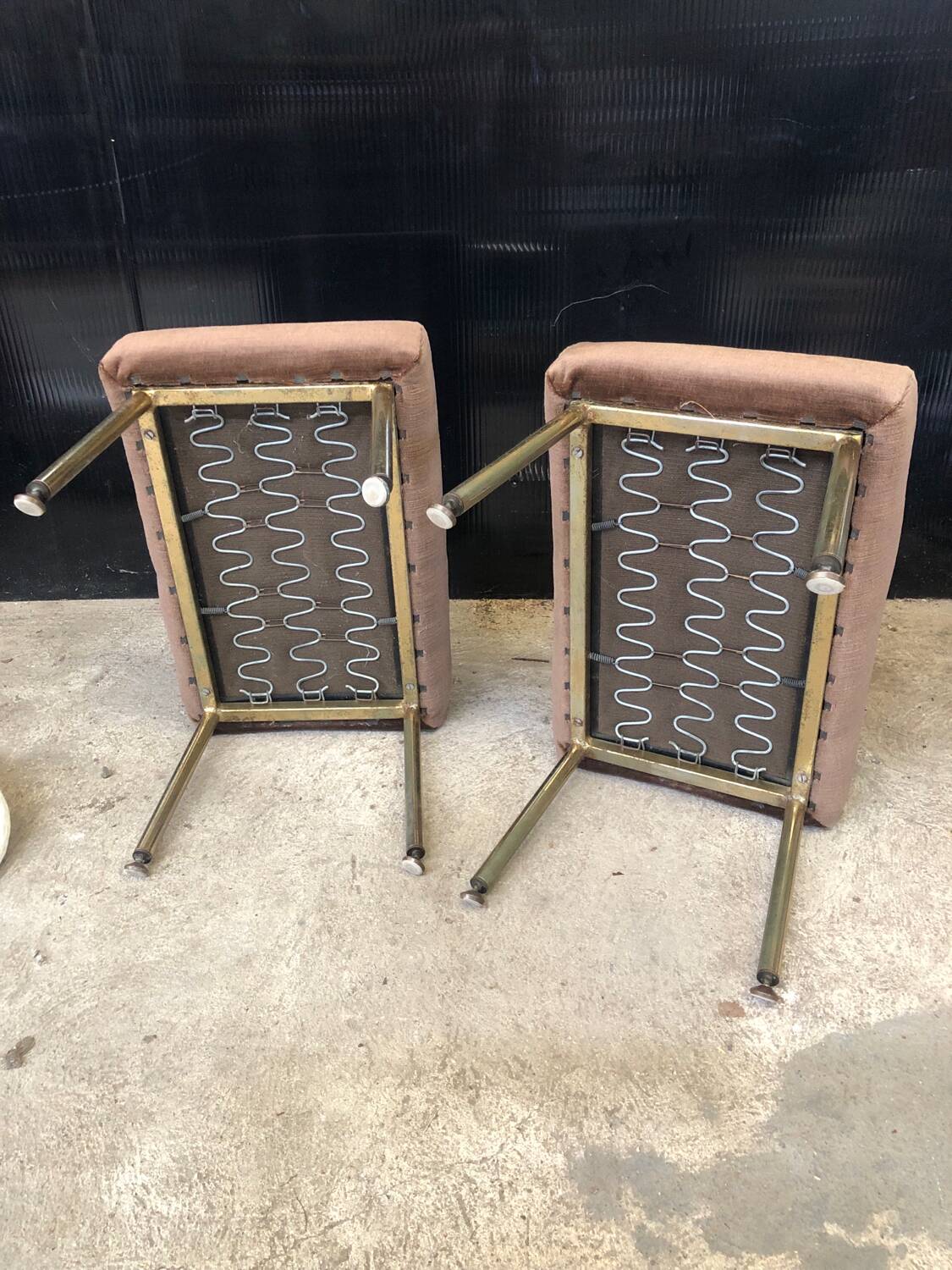 Pair of vintage stools