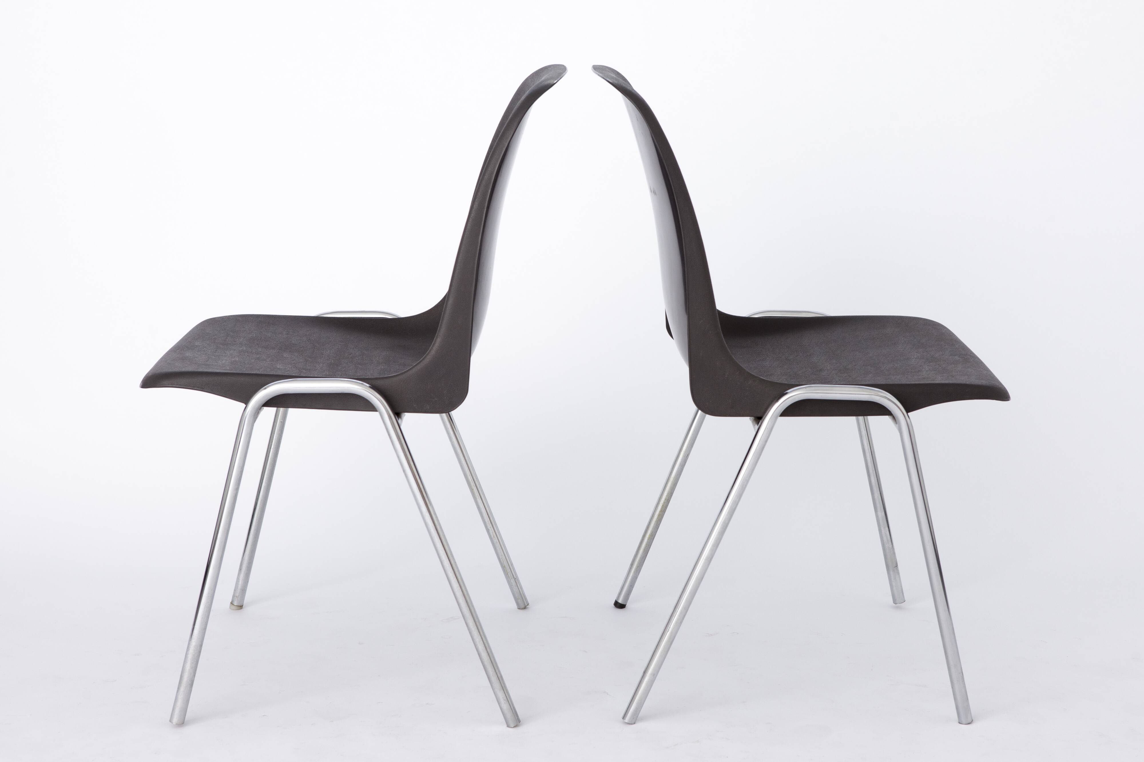 Vintage Stacking Chairs 1970s Germany