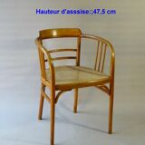 Armchair Thonet N°B93 canned to nine, design Siegel 1920