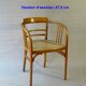 Armchair Thonet N°B93 canned to nine, design Siegel 1920