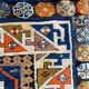 Kazak old Caucasian carpet 98x135 cm