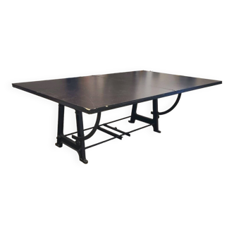 Table industrielle ancienne