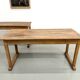 Pair of Vintage Community Tables in Solid Beech