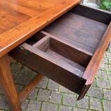 Table de ferme en Merisier 19eme