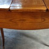 Period dressing table and writing desk in fruitwood, Louis XV style.