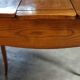 Period dressing table and writing desk in fruitwood, Louis XV style.