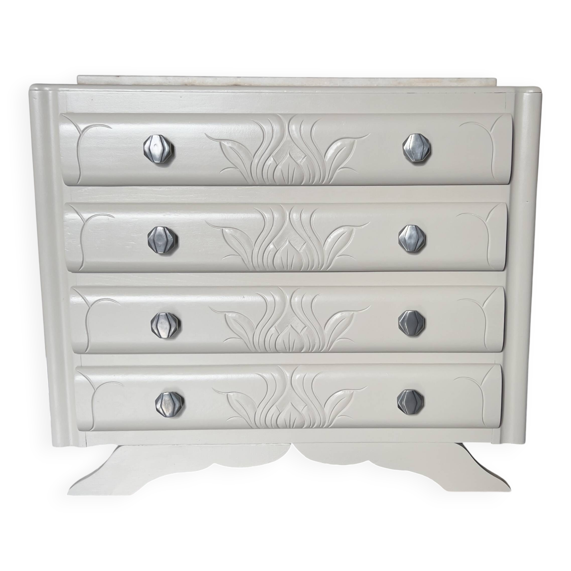 Commode art déco rénovée