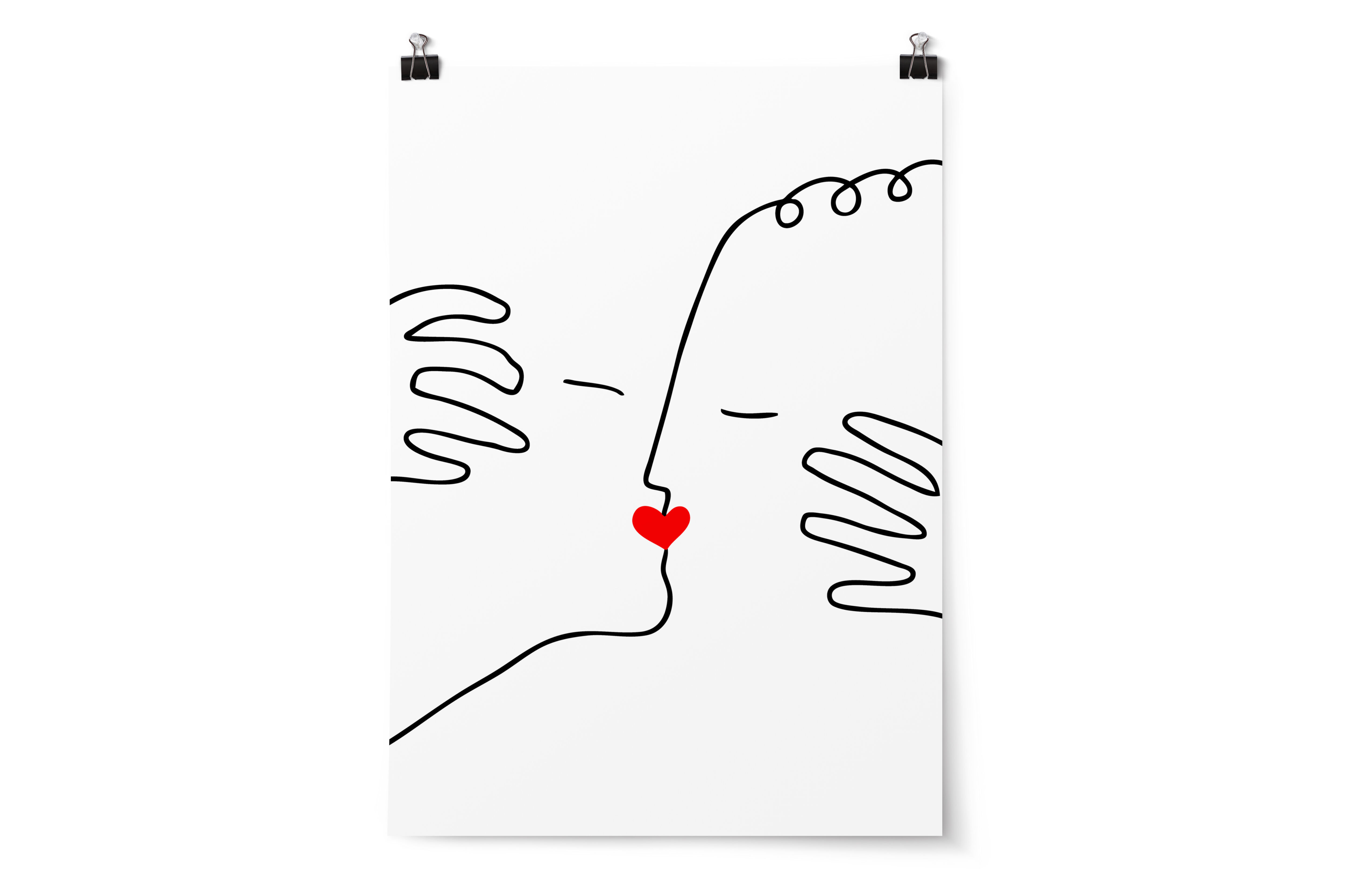 Poster A3 Shandor-love Kiss 29, 7x42cm