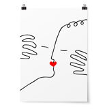 Poster A3 Shandor-love Kiss 29, 7x42cm