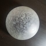 Vintage Clichy glass ceiling light