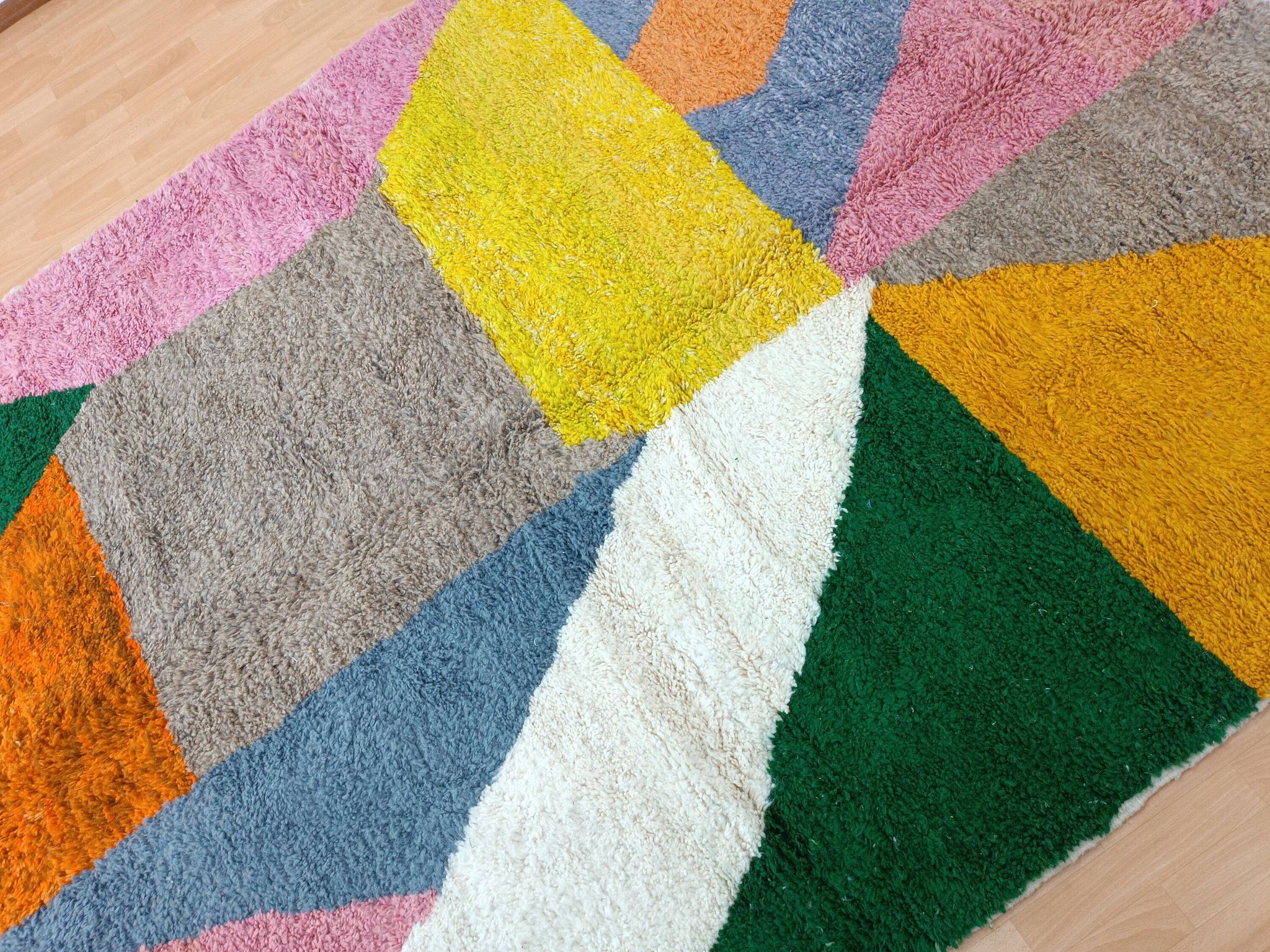 Tapis marocain authentique fait main 2.5x1.5 m