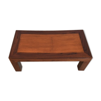 Vintage vintage wood exotic and precious table