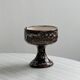 Vintage ceramic footed bowl