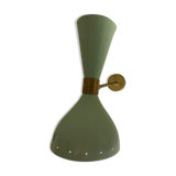 Sage green wall lamp