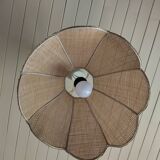 Rattan hanging lamp