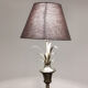 Lampe de sol vintage en forme de feuille d'ananas, années 1970