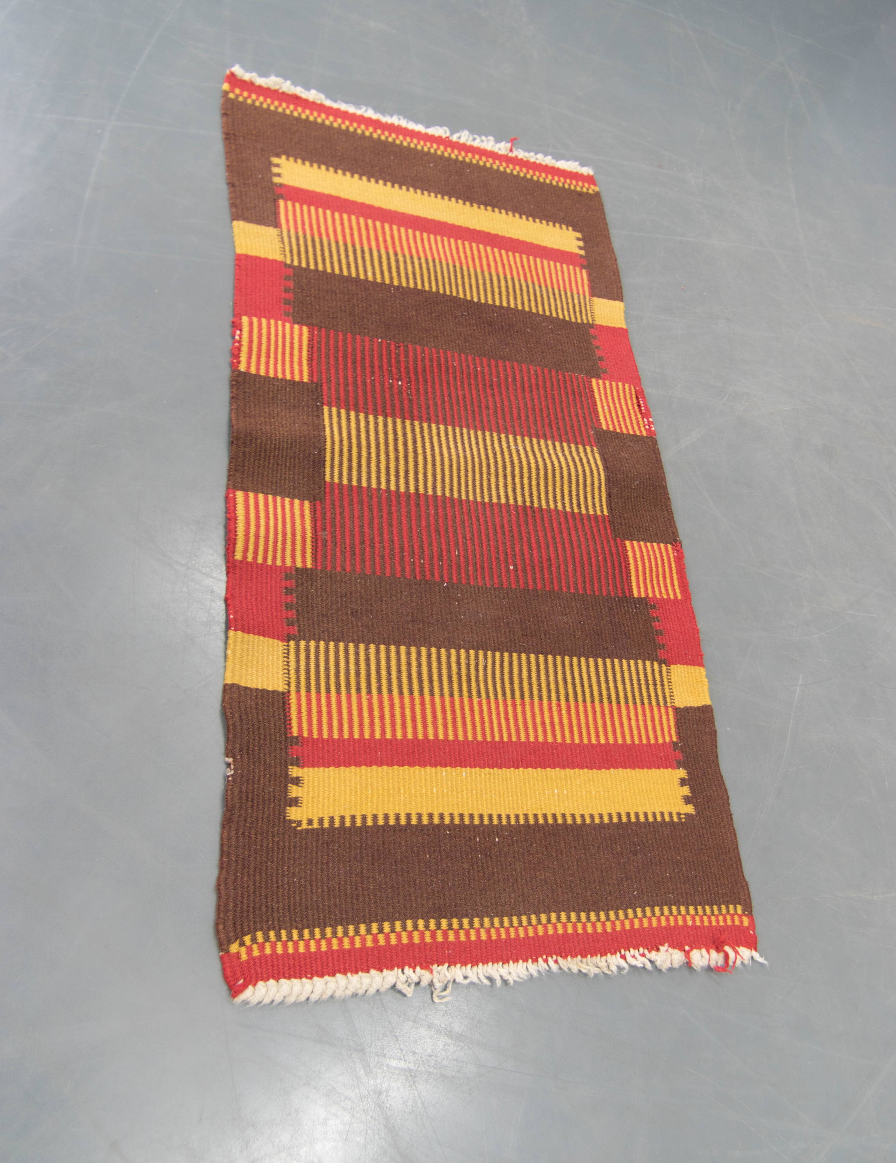 Geometric Rug by Antonin Kybal, 1940s