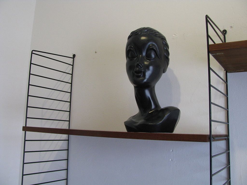Wall shelves by Nils Nisse String System, Sweden 1960/70