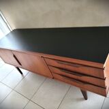 Scandinavian design teak row
