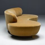 Serpentine Sofa by Vladimir Kagan for Directional, United States, 1980s