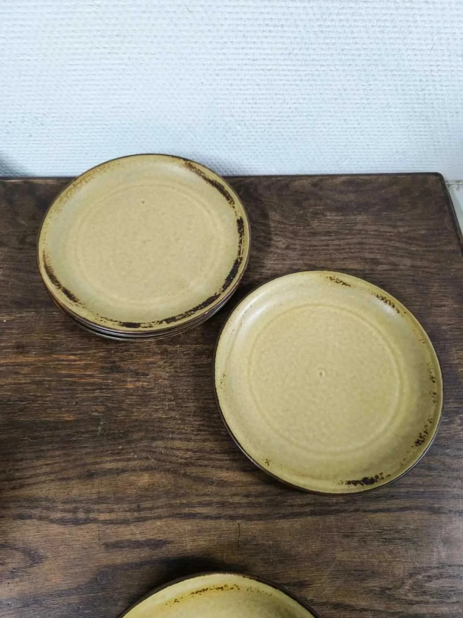 Lot de 6 assiettes plates langenthal