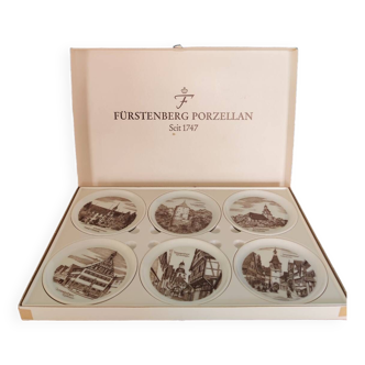 Coffret dessous de verre Fürstenberg porzellan