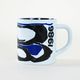 Porcelain mug, Danish design, 1986, manufacturer: Royal Copenhagen