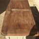 Louis XV style chest of drawers, patinated and waxed, natural wood top
