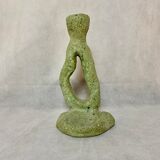 Terracotta candle holder
