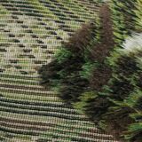 Marianne Richter “Kolmården” Pure Wool Rya Rug, 135x200cm