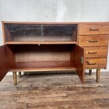 Vintage TV / hi-fi cabinet sideboard - 50/60 - Scandinavian style
