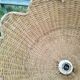 Suspension lampshade rattan straw