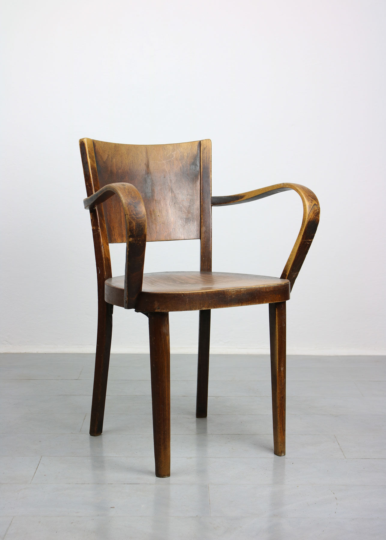 Bentwood B47 armchairs by Michael Thonet, 1930