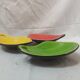 Three ramekins, 1950s Glazed ceramic