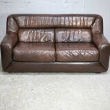De Sede DS 43 sofa. 2 seats, leather, Switzerland, circa 1970