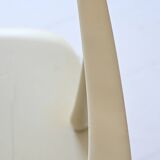Rocking chair in ecru wood