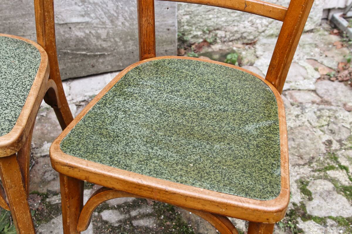 Set of 6 Baumann bistro chairs