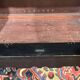Small painted pine buffet from the 1950s, with Asian decor.